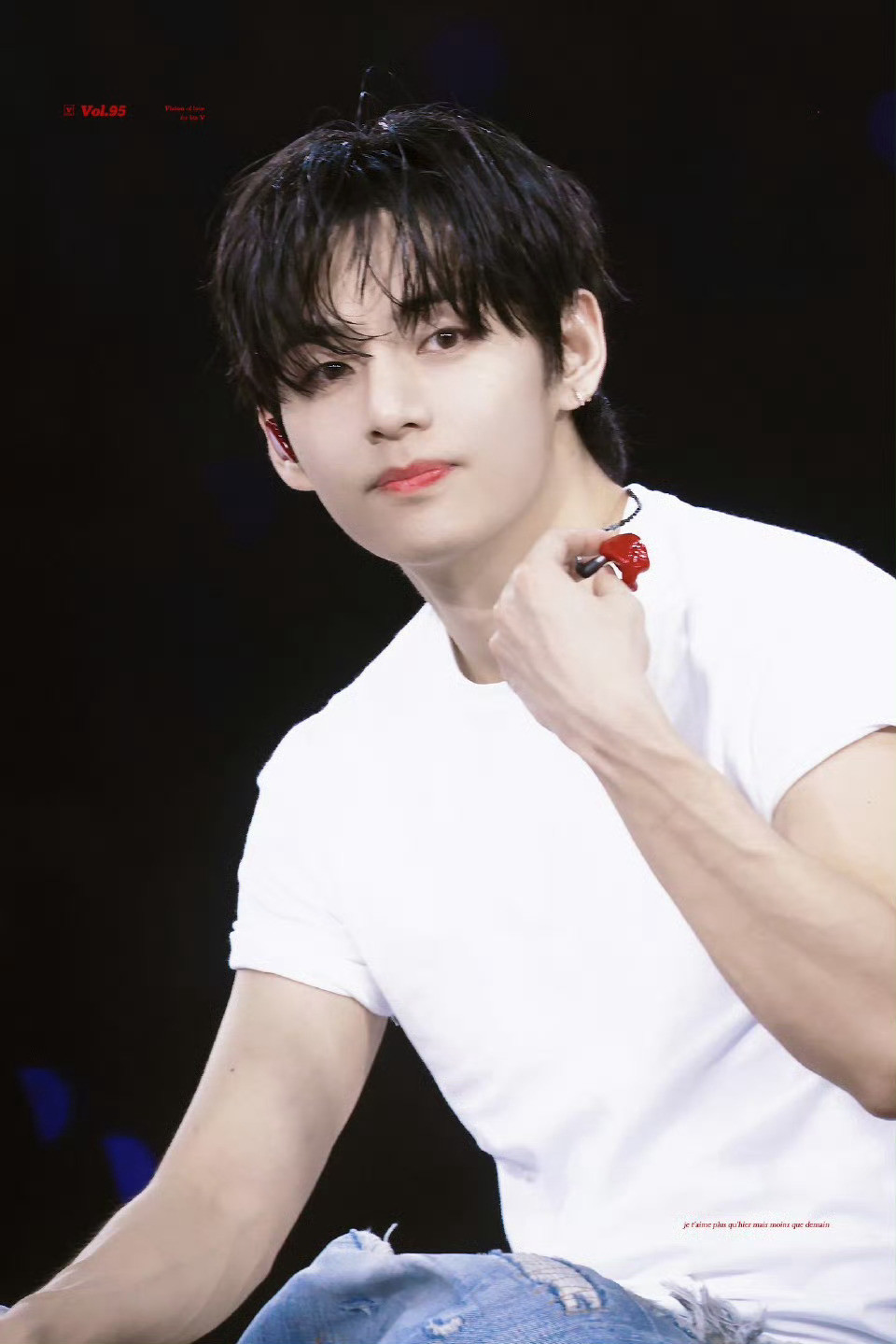 脸和手臂上的青筋好反差🥵