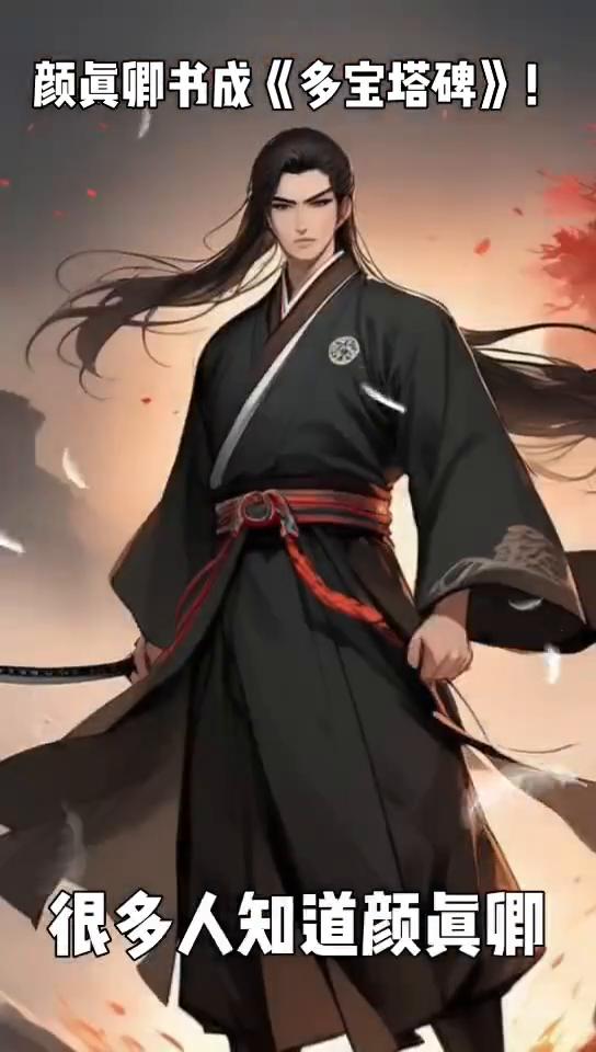 颜真卿书成《多宝塔碑》。在中国书法史上，如果要选一块既好认又耐看，还特别能代表