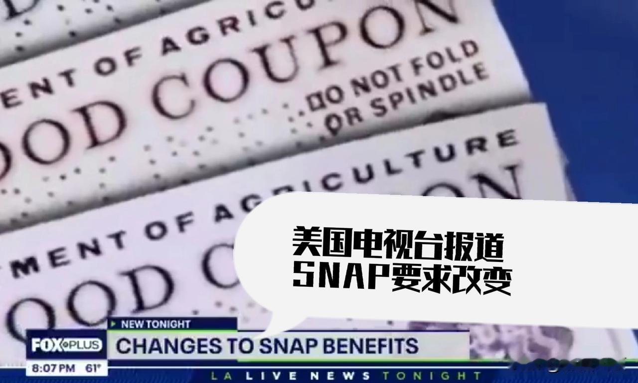 美国：【得有工作才给福利粮票，而且是一天工作至少四个小时的那种】【SNAP】