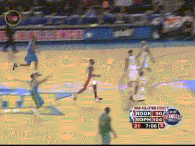 20年前，一哥非常骚的一个动作，把韦德骗了。脚踝终结者训练营​​​