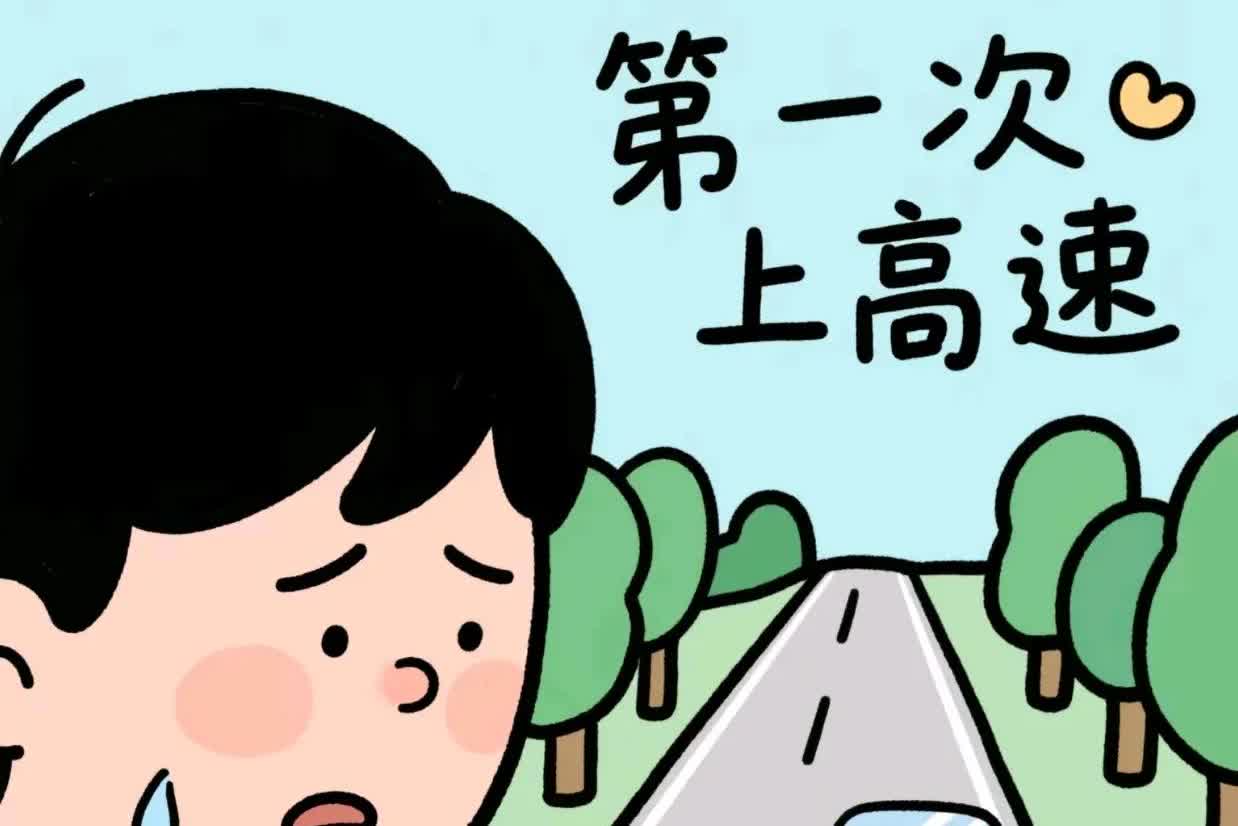 【新手上路生死劫，高速并道别当