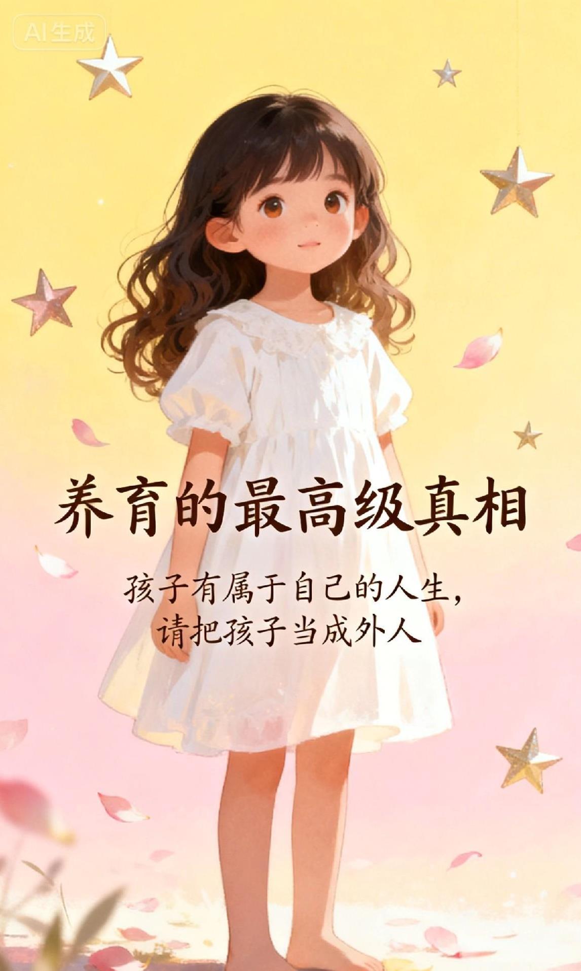 养育的最高级真相：孩子有属于自己的人生，请把孩子当成一个“外人”有人说，养育孩