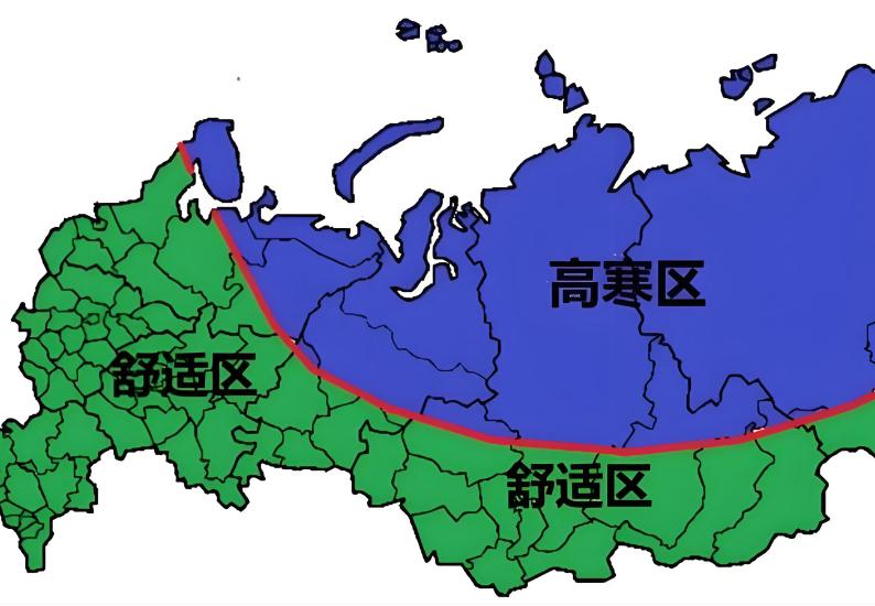 很多人以为俄1700万平方公里的土地，是地大物博的终极凡尔赛。但是当你仔细去研究