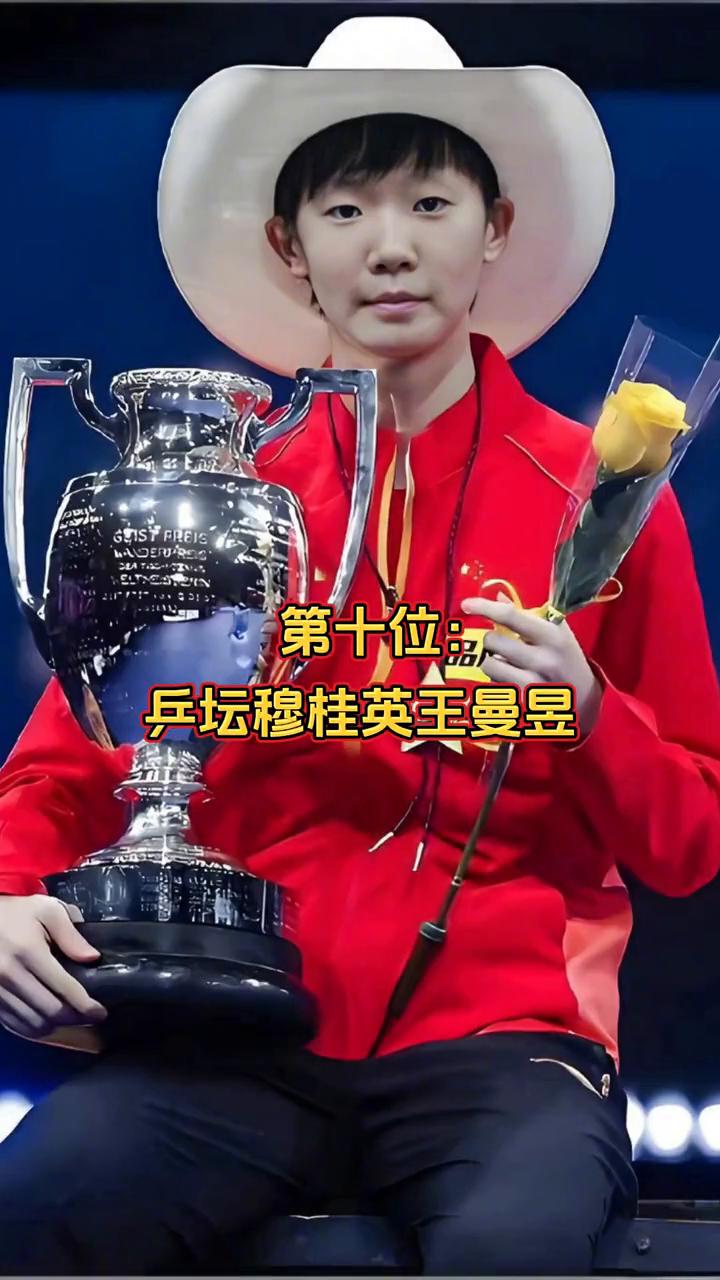 如果从这10位健将中选一位当奥运旗手，你选谁？·第十位：乒坛穆桂英王曼昱。·