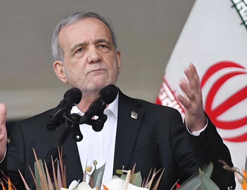 伊朗总统佩泽希齐扬今天发文说：“西班牙在反对犹太复国主义-美国联盟公然侵