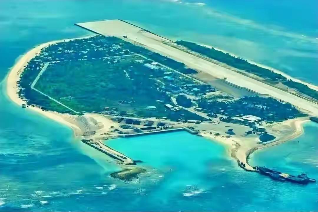 五国援军，这下菲律宾的帮手到齐了吧4月6号刚启动的"坚盾"联合军演。美、菲、日