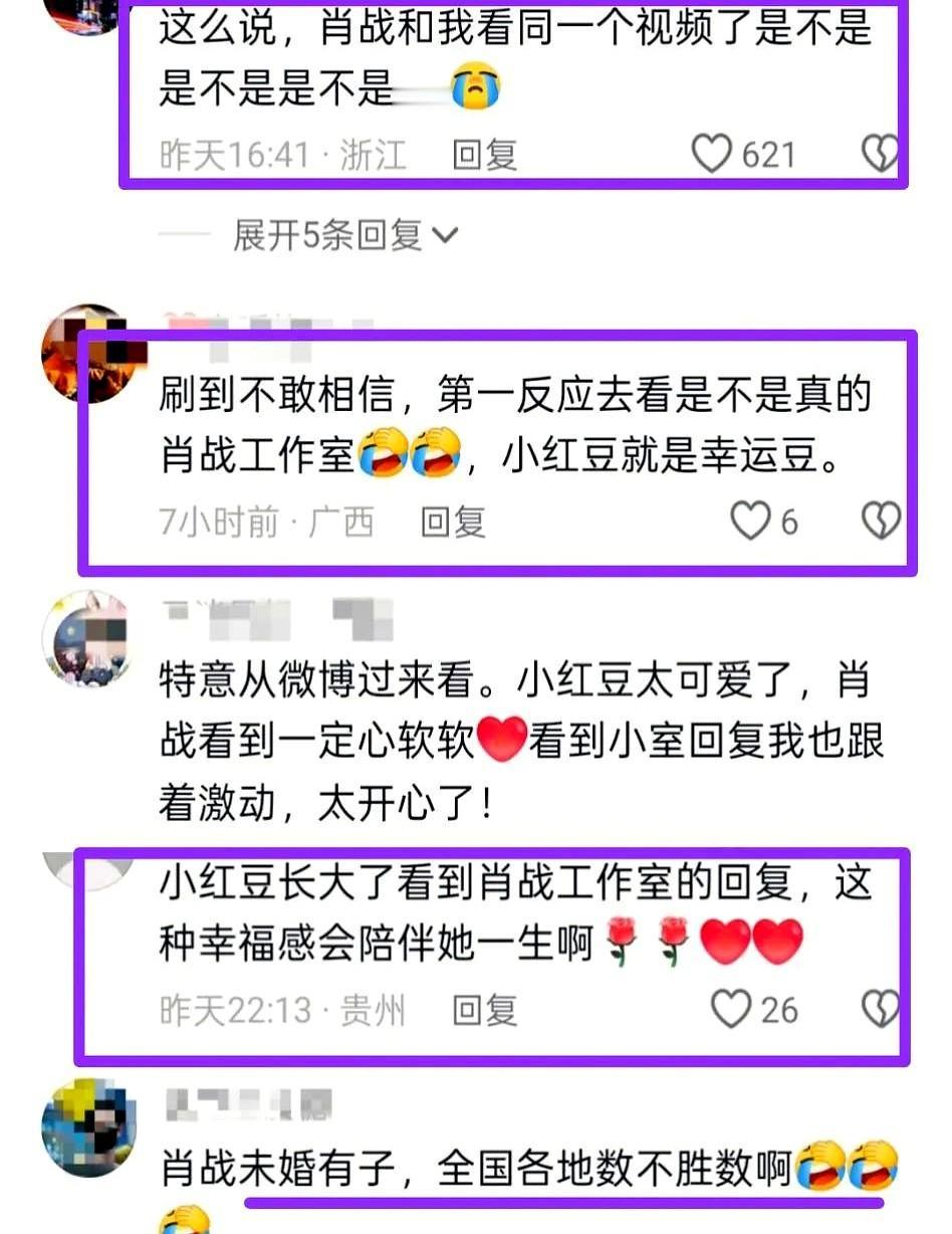 肖战喜提“互联网爸爸”，这事儿真不简单。起因是一个叫“小红豆”的萌娃，用奶音