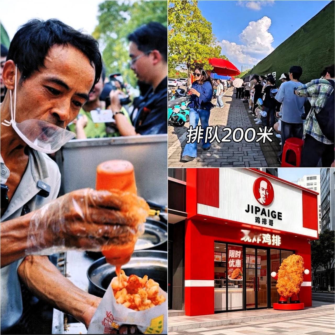 一觉醒来，鸡排哥的鸡排店已经悄悄开张！为什么放着千万签约不要，偏要自己搞和店