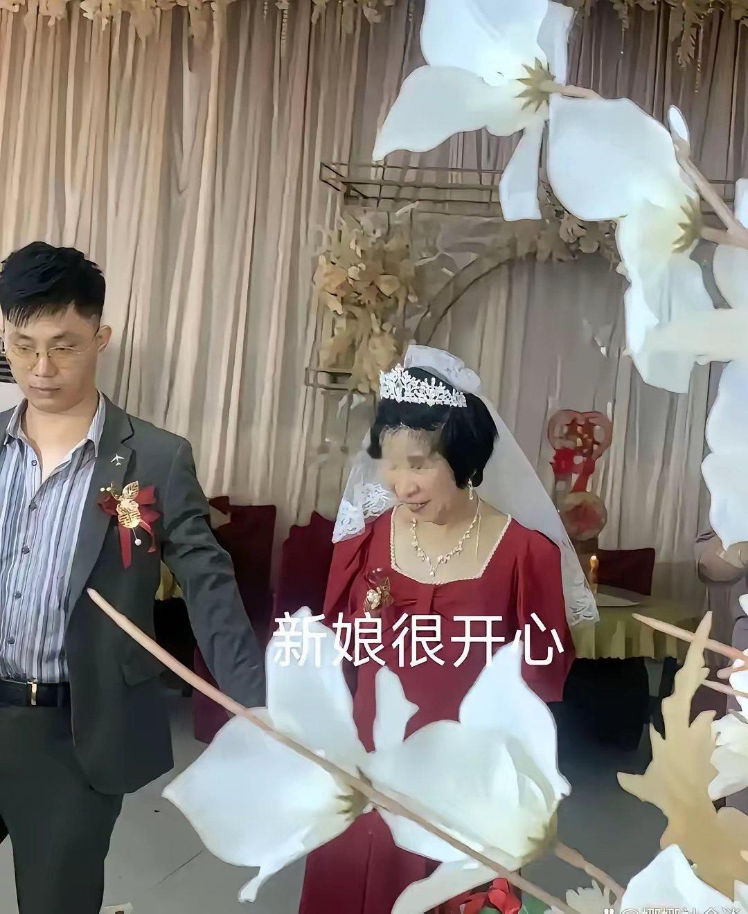 确实是理解不了小伙子一表人才，高高大大为什么找一个这么大年纪的做老婆
