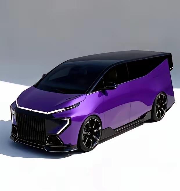 MPV造型越怪越没人买？极越偏要挑战这个说法。广州车展上，极越推出一款造型前卫