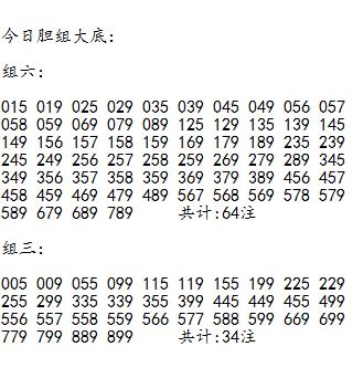 福彩3D第2025068期胆码大底★★吐槽：这连续多期开出6、9尾和值防不胜