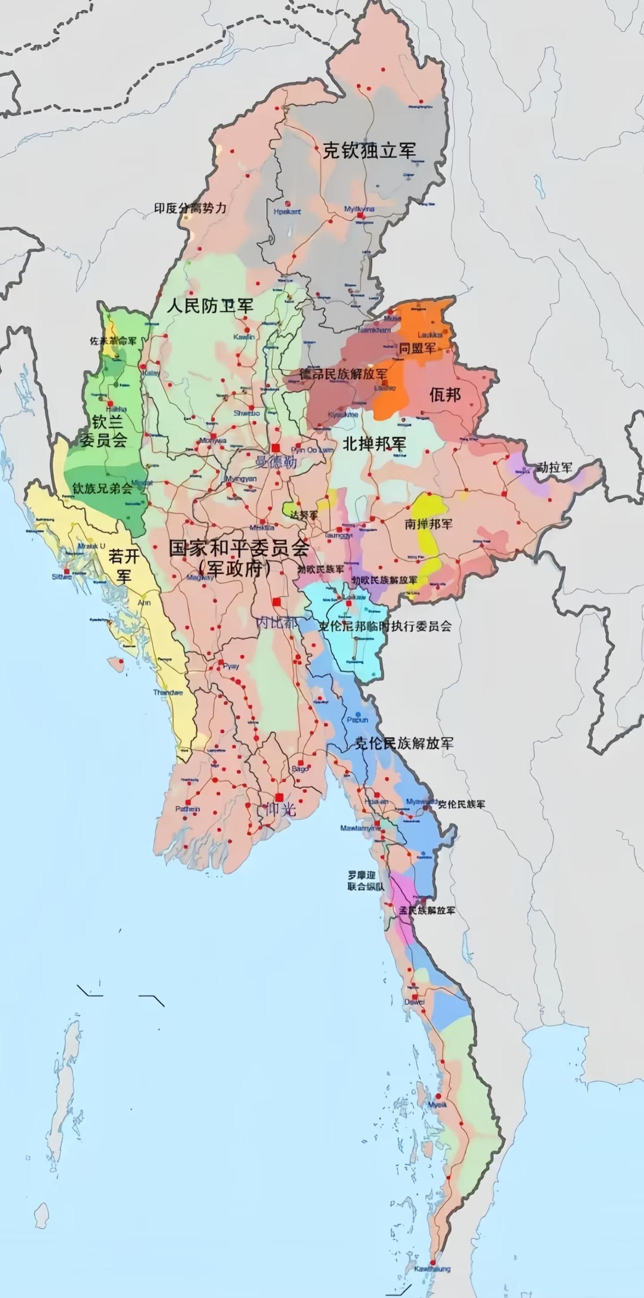 印度也在争夺缅甸影响力！缅甸地处印度洋通道上，对咱们的战略作用太大了！就算再