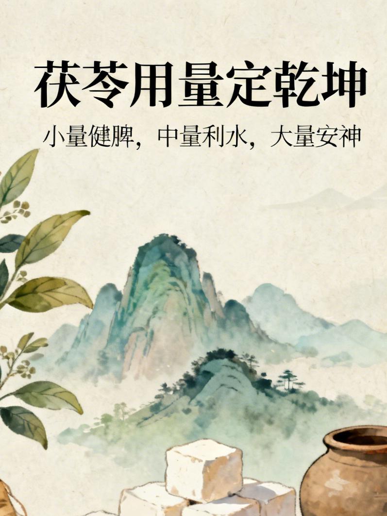 茯苓用量定乾坤：小量健脾，中量利水，大量安神同样是茯苓，有人吃半年湿气纹丝不