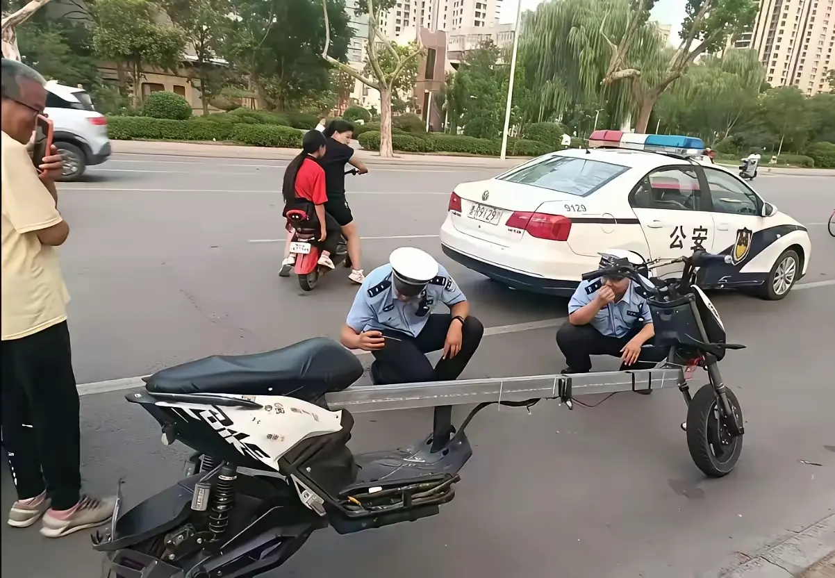 非机动车改装违法被查！