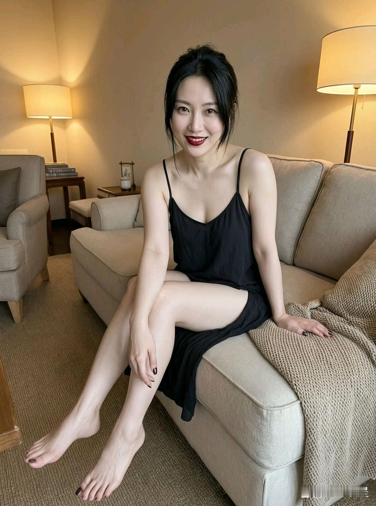 阿姨这样美不美