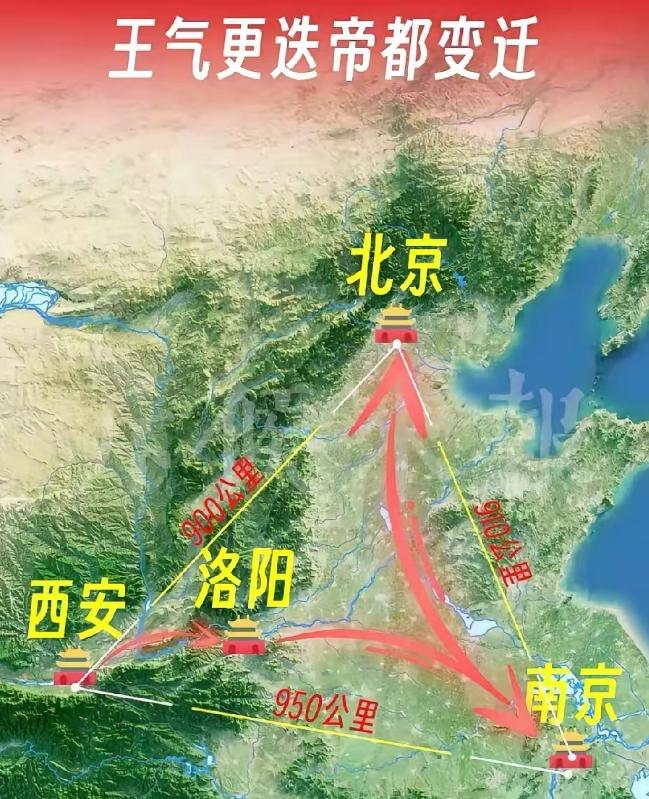 王气更迭的都城变革！首先说一句：有关帝气和王气，都是比较迷信的说法，信则有，不