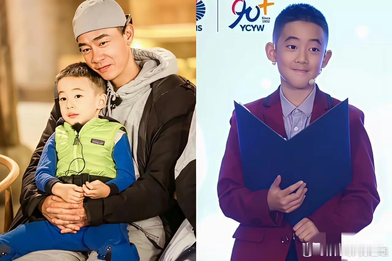 郑嘉颖说自己儿子不会说中文才发现陈小春和应采儿的教育简直太有格局了，从小就是坚