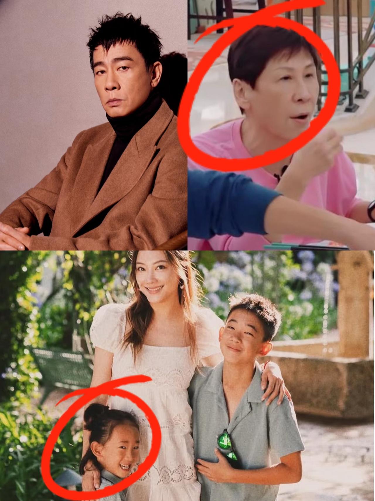 都说陈小春的基因强大俩孩子全跟着老爸的长相走，没继承妈妈但是后来我才发现，不