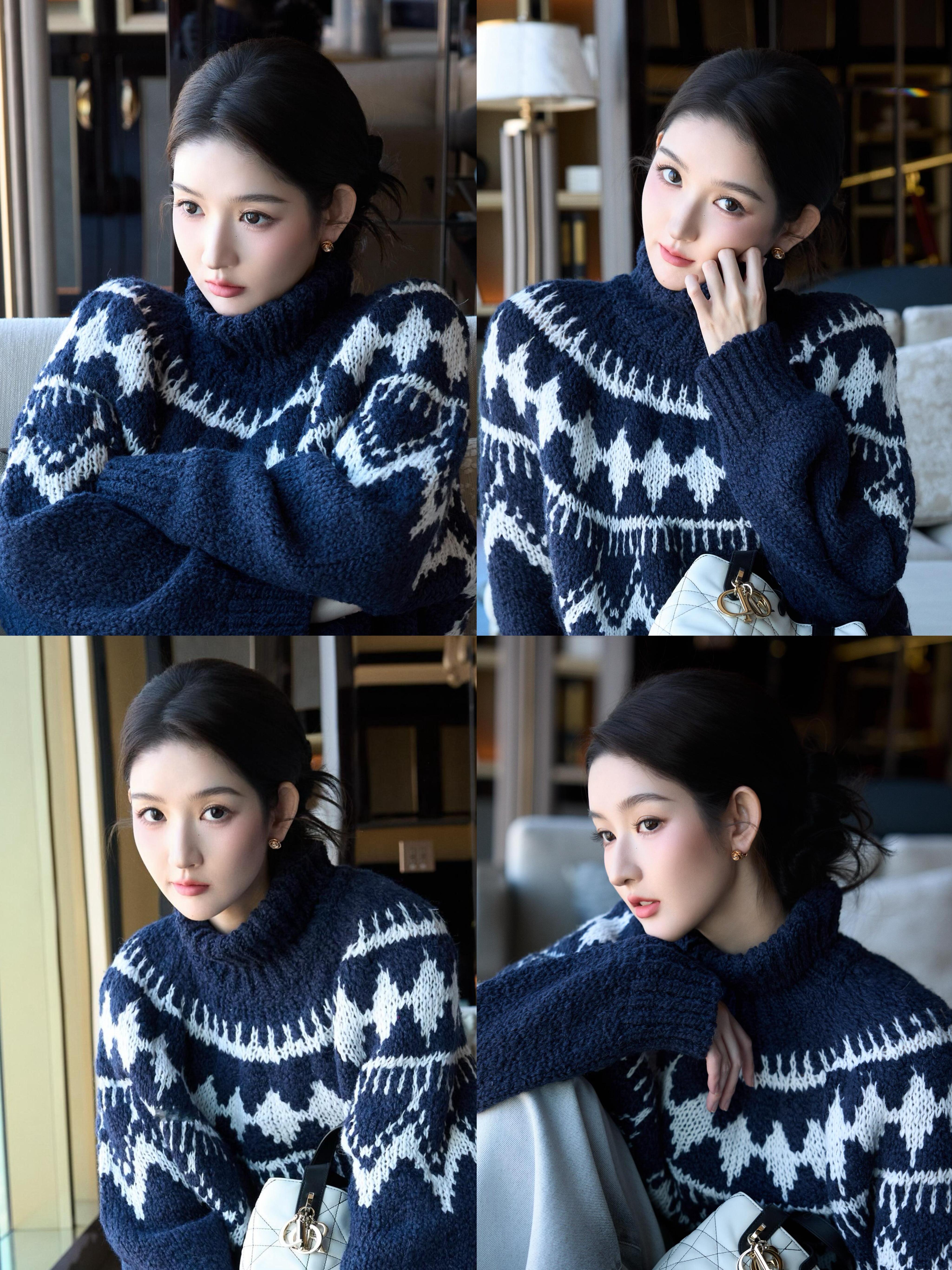 王玉雯跟DIOR真的蛮搭的