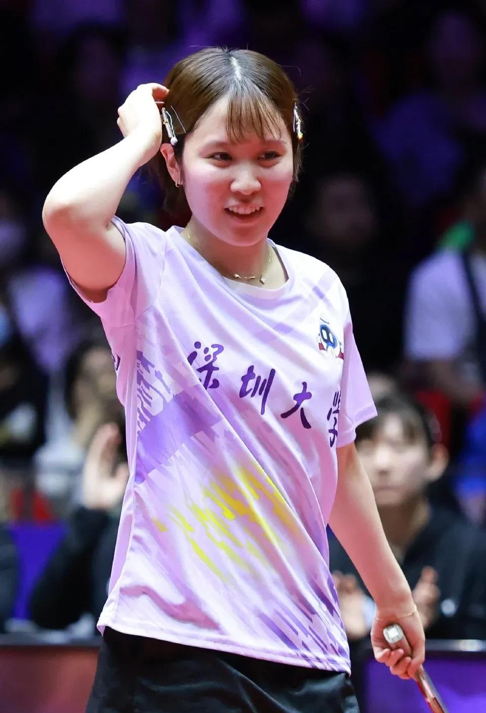 这还是那个多哈第一轮哭着被淘汰的平野美宇吗？在日本平野美宇也是家喻户晓的，巴黎