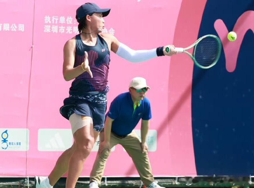🇨🇳九江WTA125女单首轮🇨🇳李宗钰6-4/6-4🇨🇳郑妩