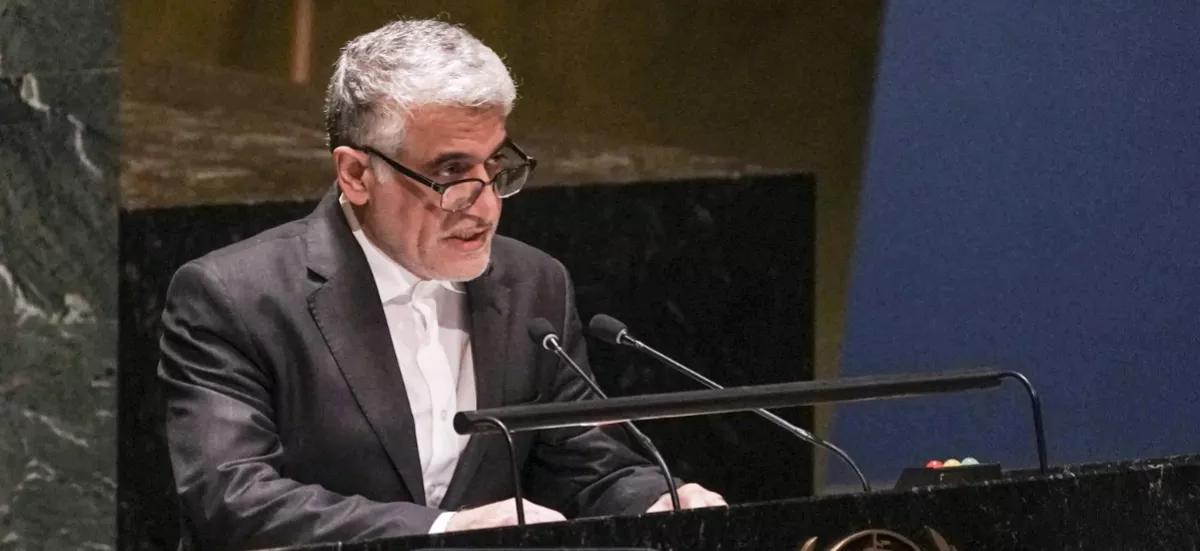 塔斯社报道，当地时间14日，伊朗外交部发言人伊瑟梅尔.巴加埃表示，德黑兰强烈反对