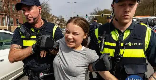 环保少女又被以色列抓了，她希望瑞典政府能解救她，瑞典能为了她去找以色列低