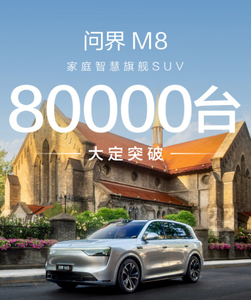 问界M8不愧是全能车王，大定突破8万台，用实力诠释什么叫「太能打」！[666