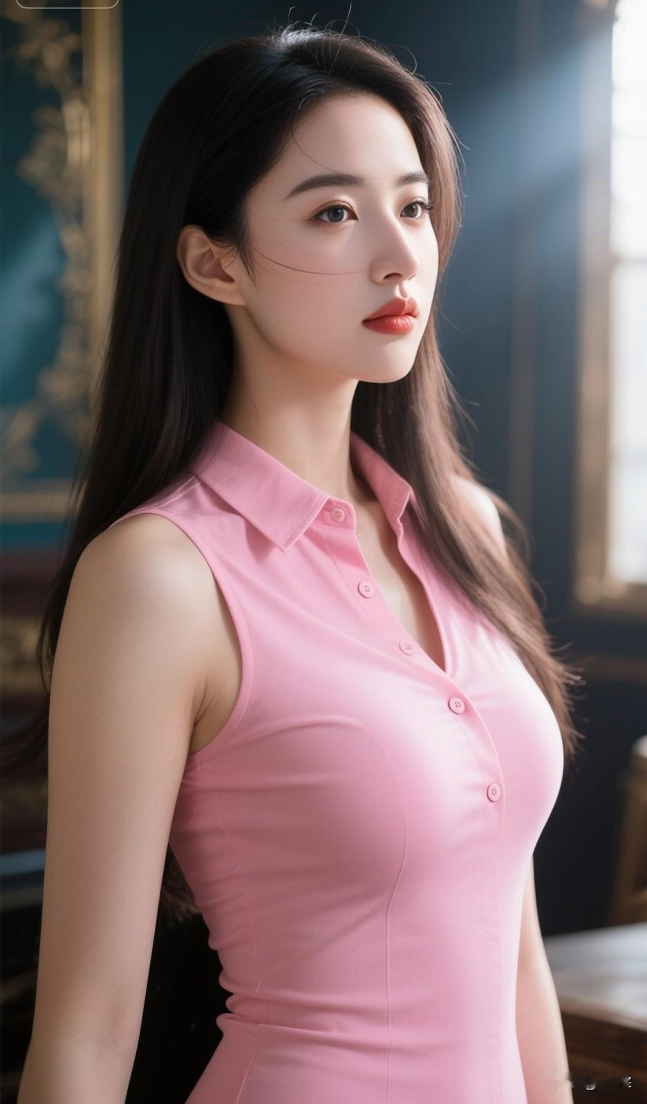 粉衫美人倚窗立，梦回古时情意浓中年妇女如何穿搭比较时尚有气质你觉得女人什么样的