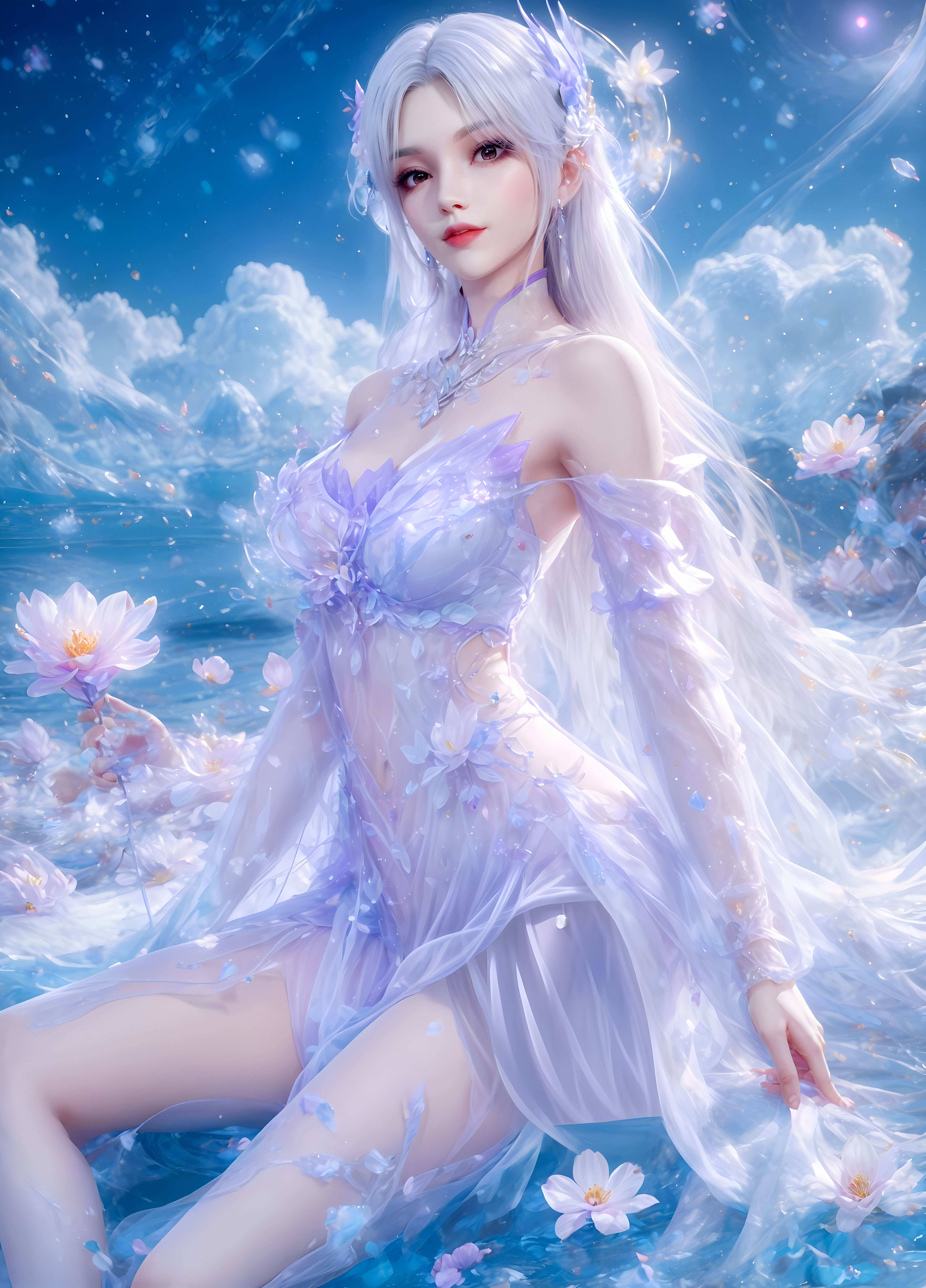 零差评国漫女神——小医仙手机精美壁纸：蝉鸣盛夏，时时有清欢！