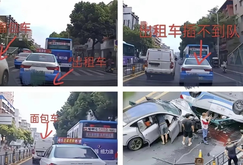 一觉醒来，湖北孝感出租车司机龙某某可能肠子都悔青了。不是因为车损要修，也不是因为