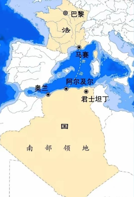法国当年如果成功消化阿尔及利亚，今天的实力将会强大到可怕。 阿尔及利亚的面积
