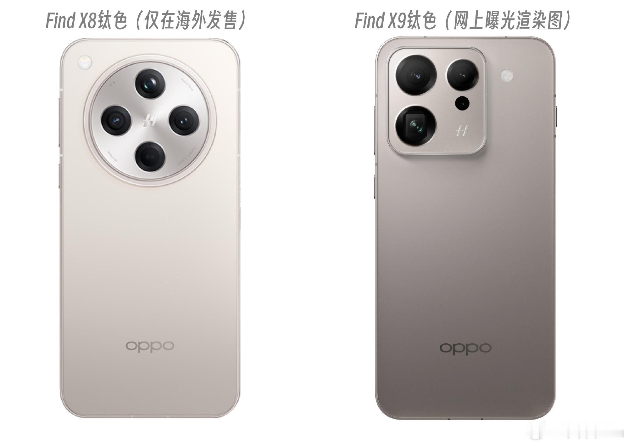 都是钛色之前OPPOfindX8上的钛色，只在海外发售，国内买不到。这次fi