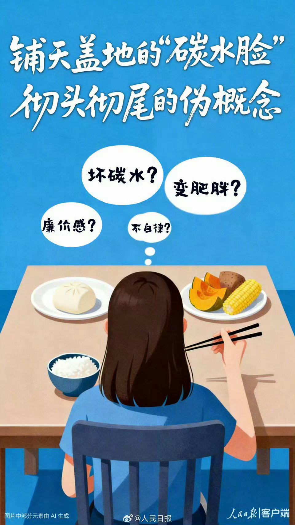 人民日报评所谓碳水脸概念走红难怪有人污名化碳水脸，看看新加坡媒体的报道，《你的碗
