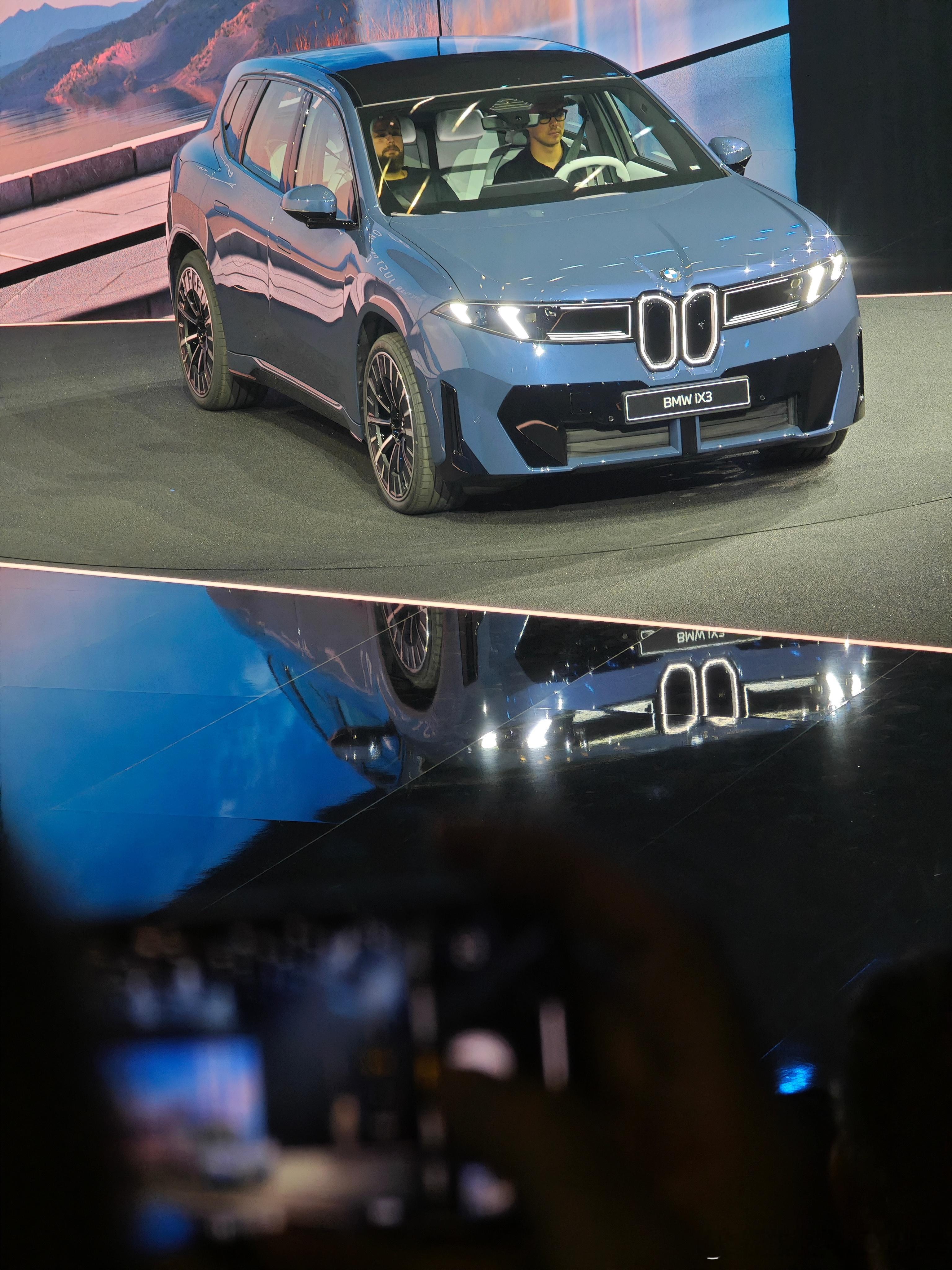 新世代BMWiX3发布了，跟之前的NEUEKLASSE概念车像，但往X3的