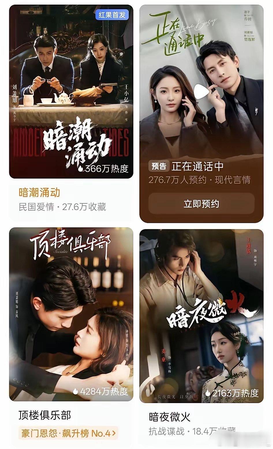 看了刘萧旭的《暗潮涌动》一看真是不理解了按刘萧旭和王小艺的人气，不至于只有366