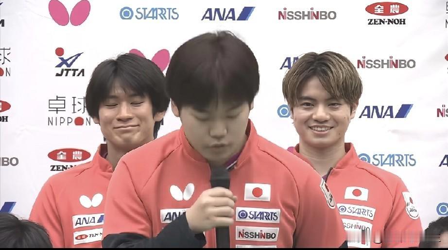 笑死我了！松岛辉空代表日乒发言说:上次亚锦赛输给了中国队，这次我们一定要夺冠