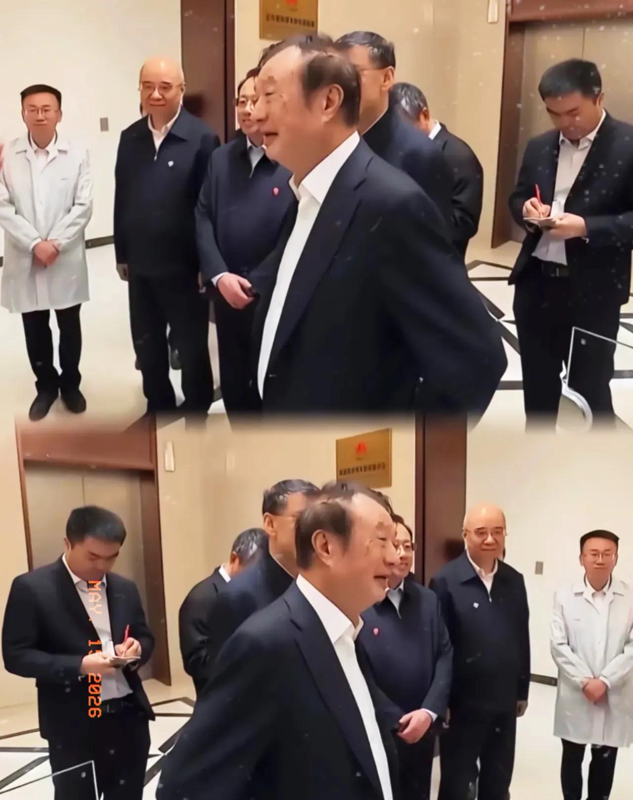 有网友道出了扎心真相华为高层一个都没现身！任总没到场，余承东也没露面。