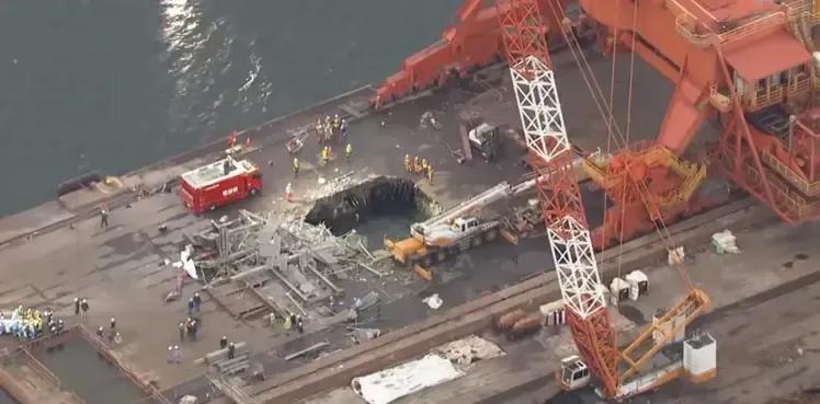 4月21日上午8点40分左右，日本陆上自卫队在大分县进行例行军事演练的时候，一辆