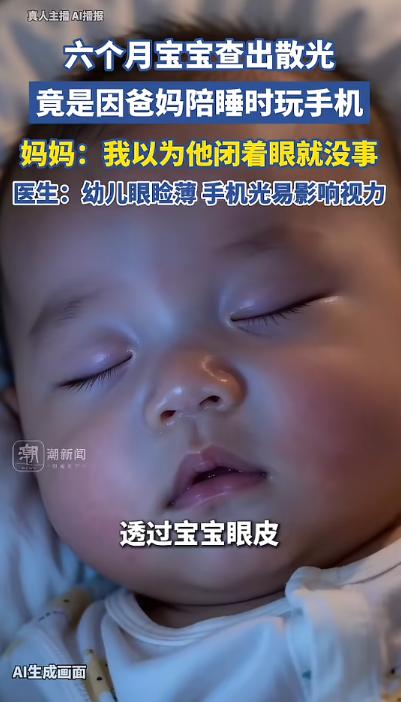 “悲剧还是发生了”！2026年，安徽，一宝宝每次睡觉时，父母都要在旁边玩手机，去
