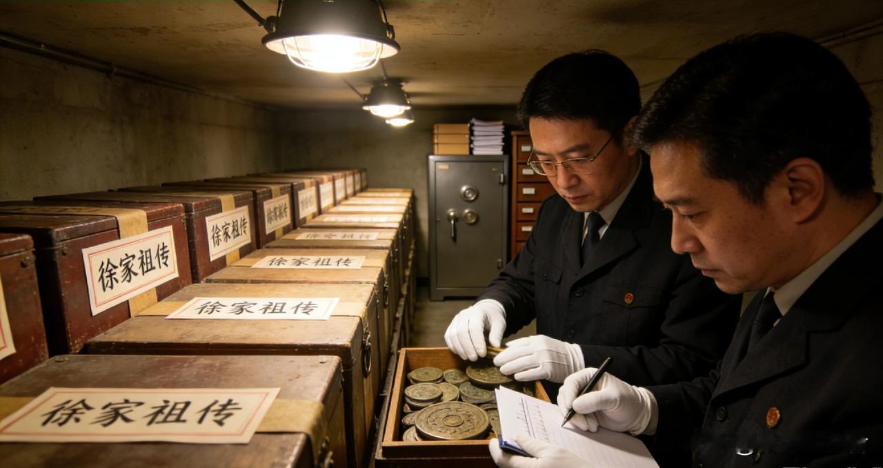 震惊！江苏徐湖平别墅地下库藏海量国宝，贴“祖传”标签盗占南博文物2026年