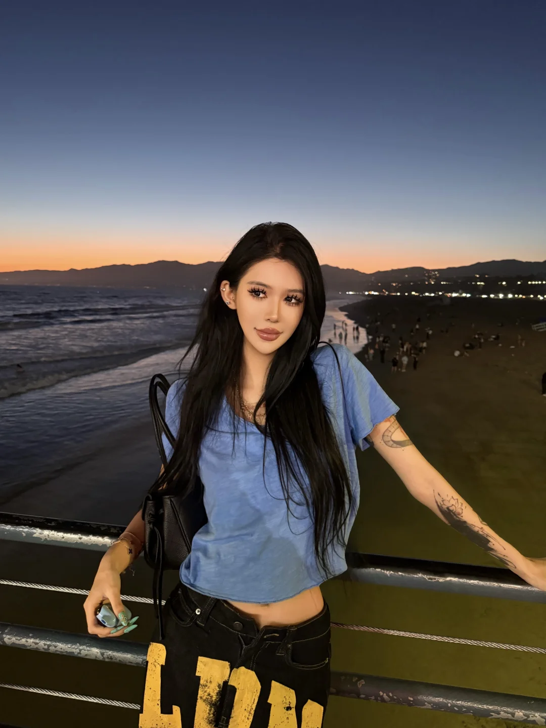 SantaMonica的海风没有你温柔