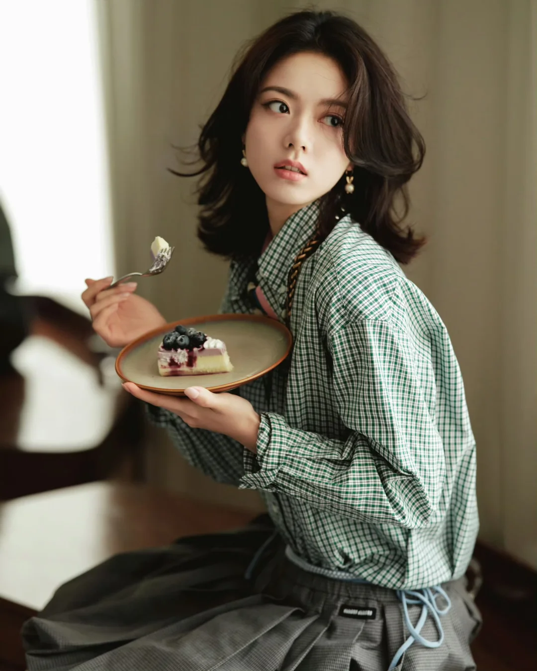 赵今麦in Miu Miu