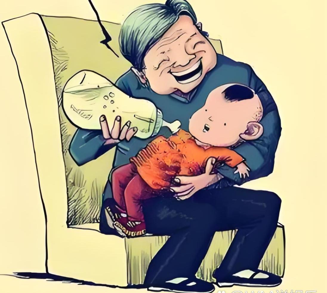 笑话（763）贪官晚上来到情妇家，情妇抱着三岁的儿子给贪官开门，情妇叫儿子：