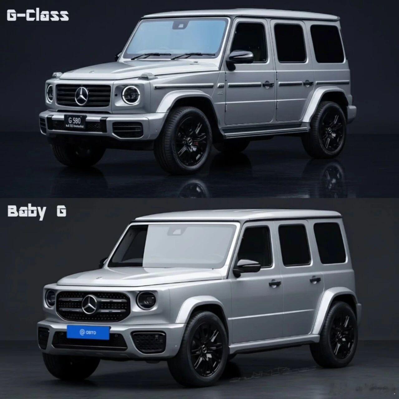 传闻奔驰要出一辆小尺寸的G，难道年轻人的第一辆“大”G要来了吗？不对，应该叫B