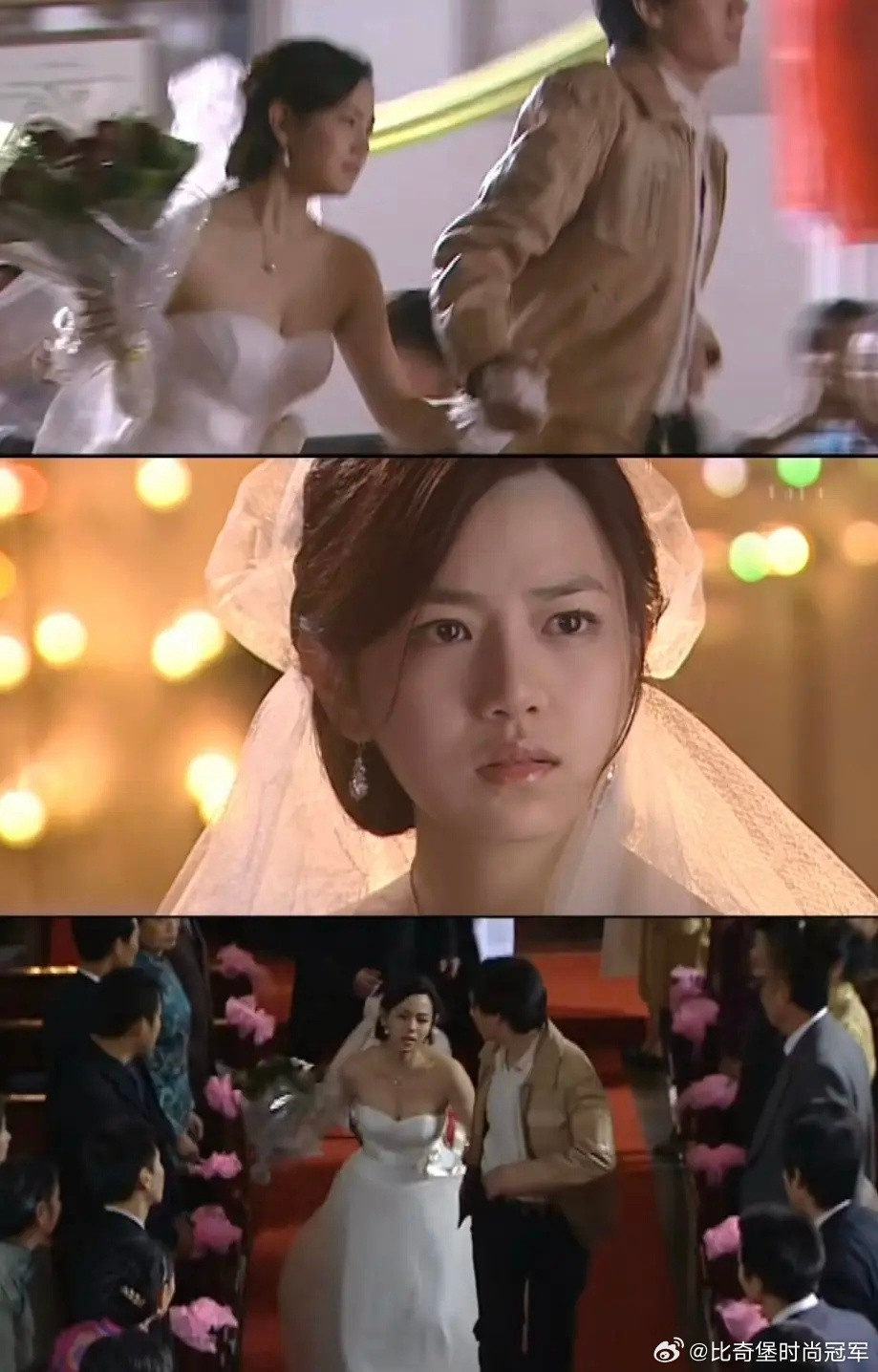 陈妍希就是很漂亮很清纯，请允许小圆脸也有自己的美好吗更何况她脸型很流畅很饱满😳