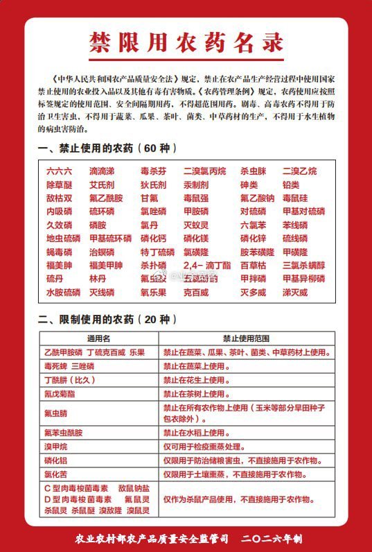 为何都2026了敌敌畏还不被禁用