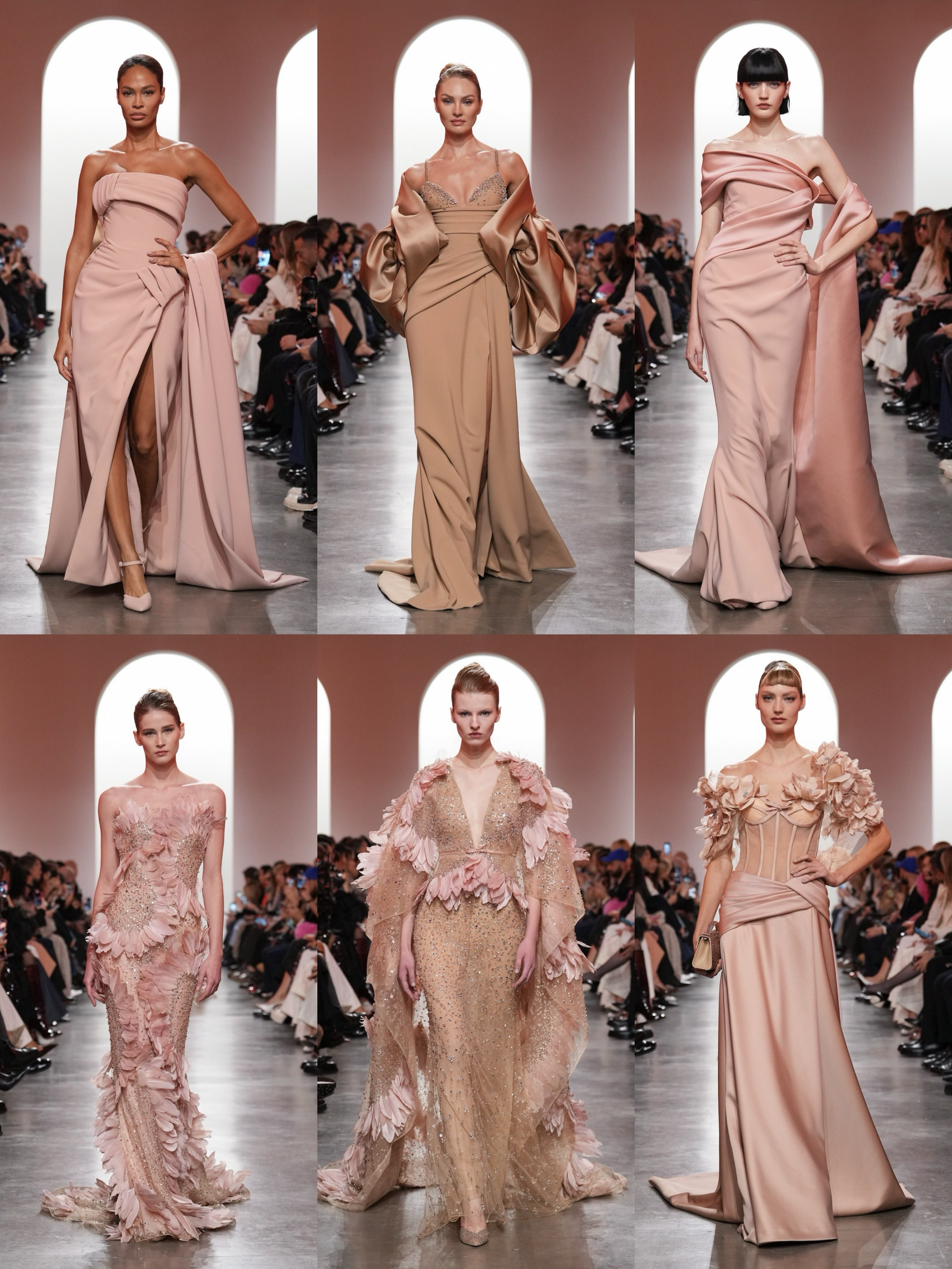 ElieSaabSpring2025Couture仙牌明珠，来自