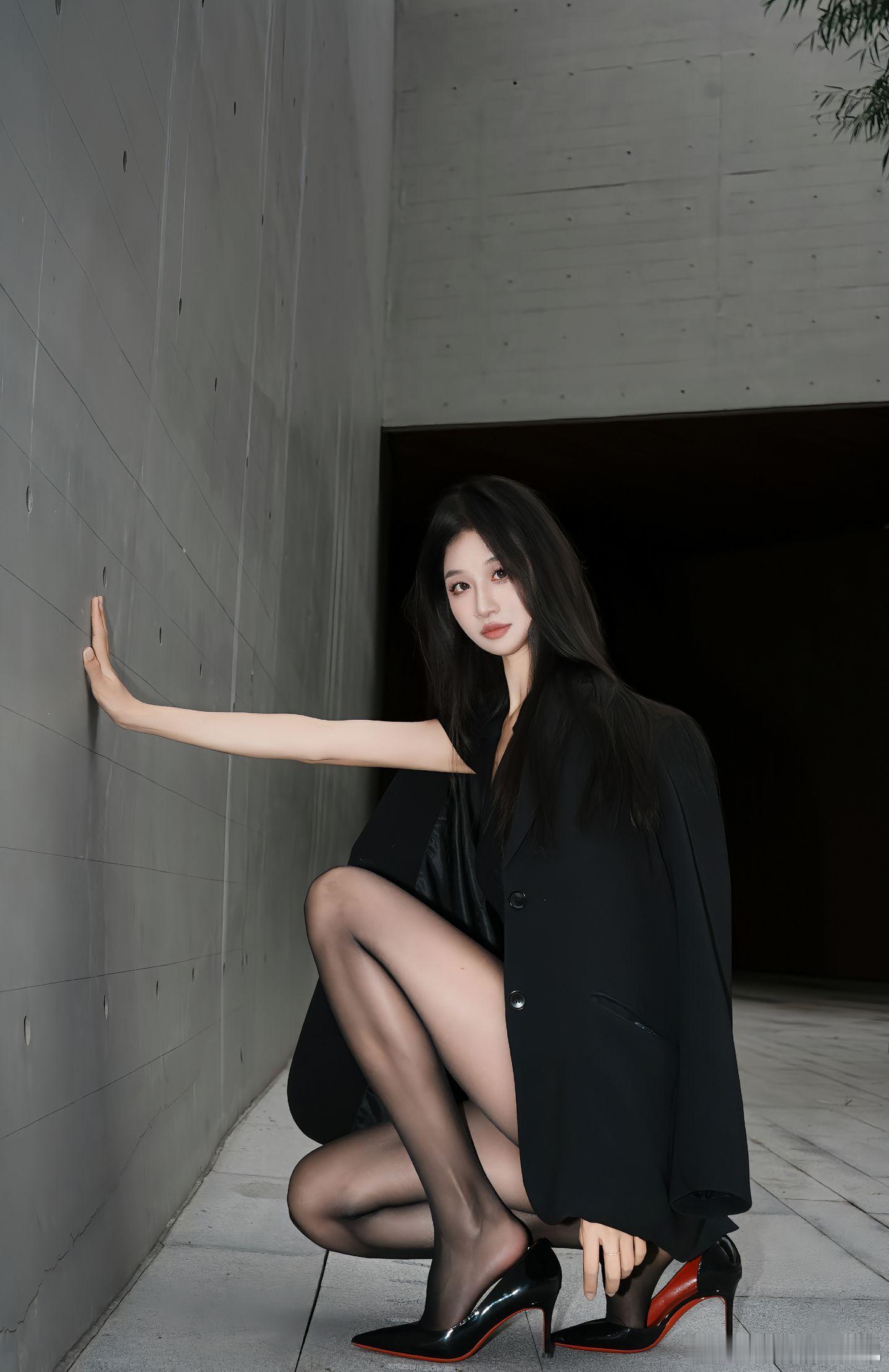 今日穿搭西服美女精彩人像​​​