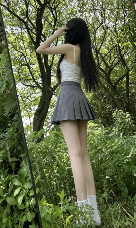 筷子腿，身材太好了